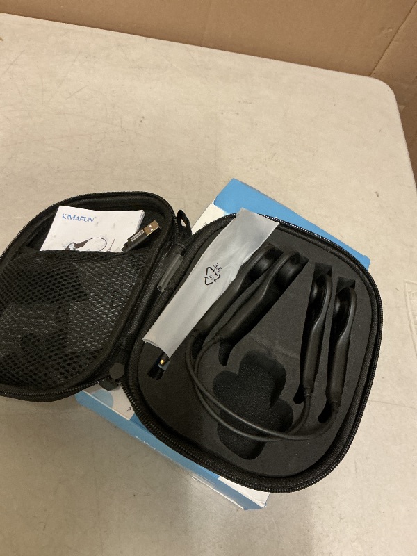 Photo 1 of KIMAFUN IP67 Waterproof Wireless Fitness Microphone, 2.4G Lightweight Ergonomic Design Headset Mic Used in Swimming Pool, Fitness Sports, Yoga, Gym, Class, Speaker, Laptop, Tablet for 2 People, GWP92