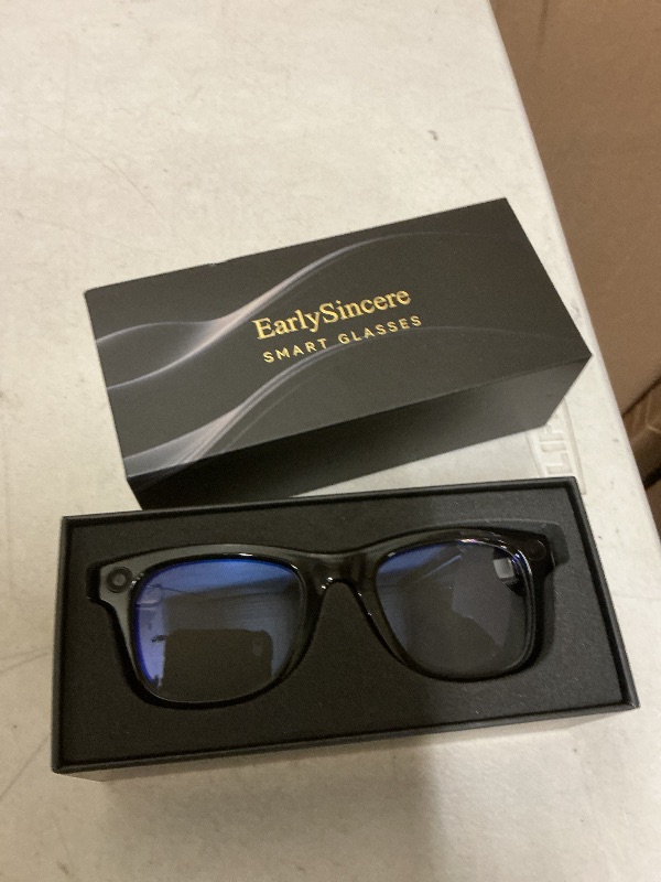 Photo 1 of 2026 Upgraded – Smart Camera Glasses, 8MP Resolution Supporting 1080P HD Video Recording, Supports Photo/Video/Audio Recording, 410mAh Battery, with AI Assistant/AI Translation/Bluetooth Calling