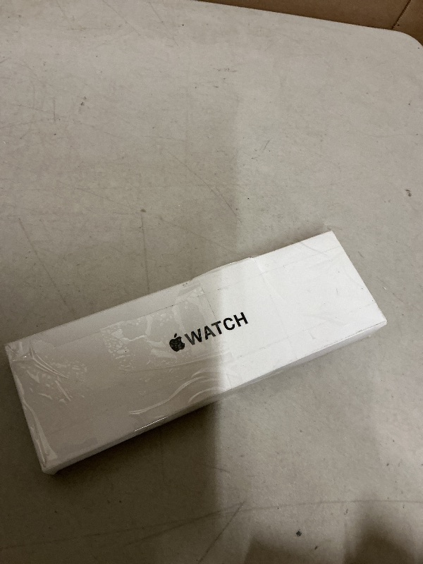 Photo 1 of Apple Watch SE (2nd Gen) [GPS 40mm] Smartwatch with Midnight Aluminum Case with Midnight Sport Band S/M. Fitness and Sleep Trackers, Crash Detection, Heart Rate Monitor, Retina Display