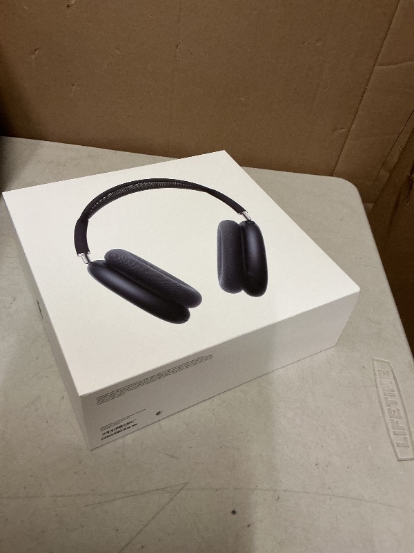 Photo 1 of Apple AirPods Max Wireless Over-Ear Headphones, Pro-Level Active Noise Cancellation, Transparency Mode, Personalized Spatial Audio, USB-C Charging, Bluetooth Headphones for iPhone - Midnight