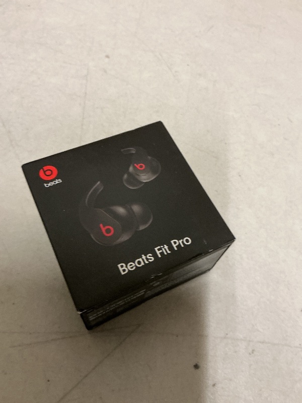 Photo 1 of Beats Fit Pro (1st Gen) - True Wireless Noise Cancelling Earbuds - Active Noise Cancelling - Sweat Resistant Earphones, Compatible with Apple & Android, Class 1 Bluetooth®- Beats Black