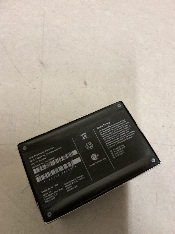 Photo 1 of Beats Fit Pro (1st Gen) - True Wireless Noise Cancelling Earbuds - Active Noise Cancelling - Sweat Resistant Earphones, Compatible with Apple & Android, Class 1 Bluetooth® - Beats White