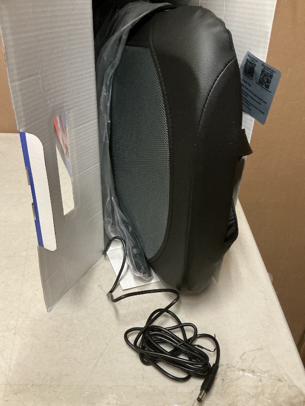 Photo 1 of Musugy Shiatsu Back Massager with Heat : Up and Down Rolling Massage - Electric Back Massage for Pain Relief Deep Tissue - Lower-Back Massager for Office, Home