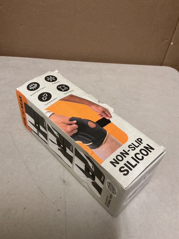 Photo 1 of DR. BRACE ELITE Knee Brace with Side Stabilizers & Patella Gel Pads for Maximum Knee Pain Support and fast recovery for men and women-Please Check How To Size Video (Mercury, Large)