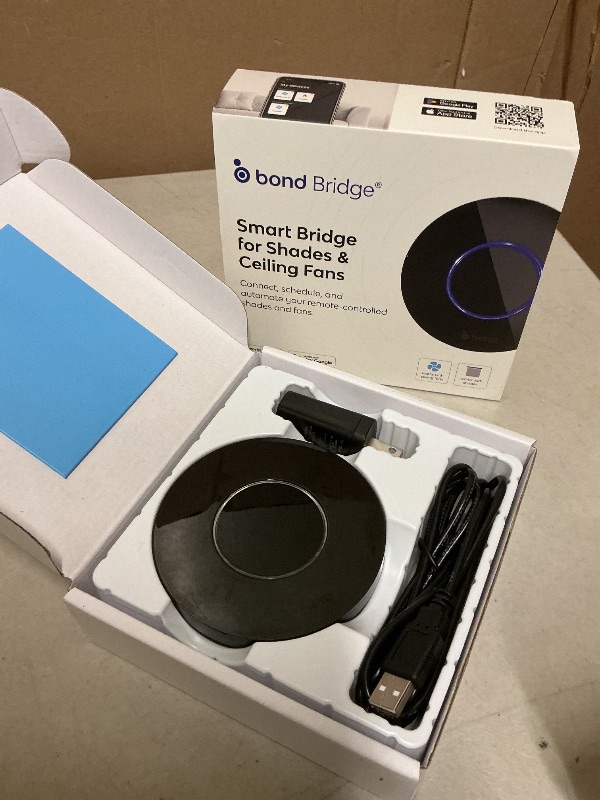 Photo 1 of BOND | Add Wifi to Ceiling Fan, Fireplace or Motorized shades | Works with Alexa, Google Home | Remote Control with App | Works with iPhone or Android