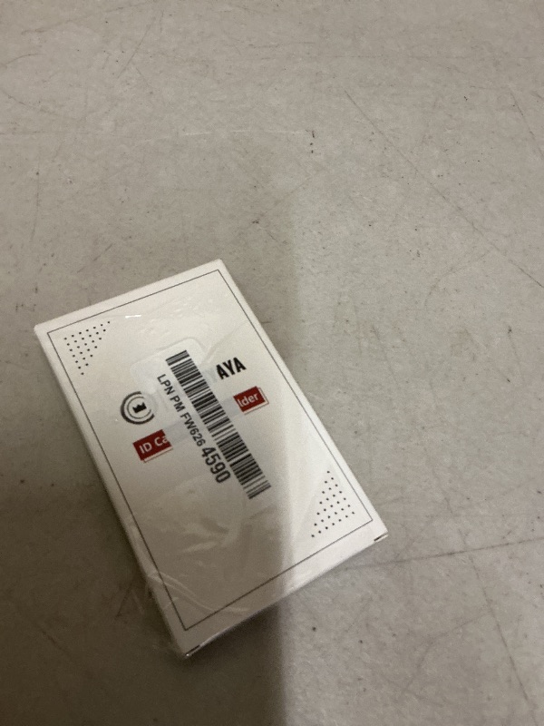 Photo 1 of 2 Pack Sliding ID Badge Holder Heavy Duty Hard Plastic Card Sleeve Secures Work ID, Key Card, Credit Cards for Office, Factory, Hospital & School (Blue)