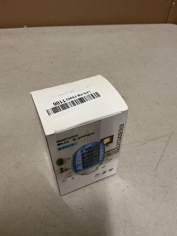 Photo 1 of 2 Pack Bug Zapper Indoor, Electronic Mosquitoes Killer Zapper with Blue Lights for Living Room, Baby Room, Kitchen, Bedroom(0201)