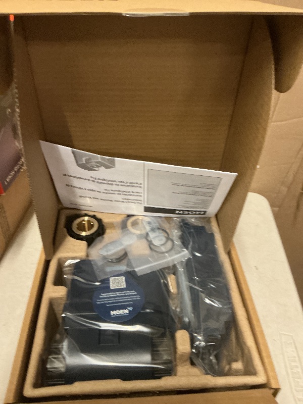 Photo 1 of Moen Flo Smart Water Monitor and Automatic Shutoff Sensor, Wi-Fi Connected Water Leak Detector for 1-Inch Diameter Pipe, 900-006