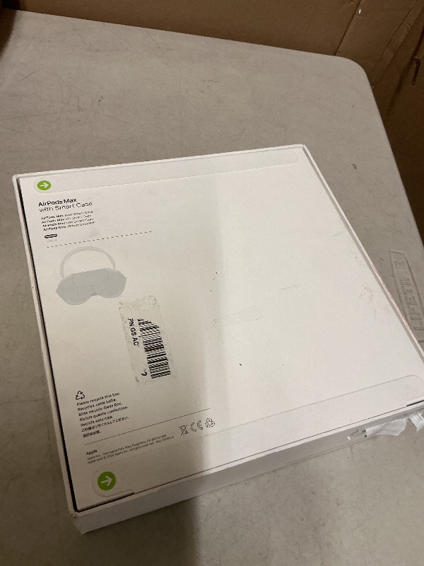 Photo 1 of Apple AirPods Max Wireless Over-Ear Headphones, Pro-Level Active Noise Cancellation, Transparency Mode, Personalized Spatial Audio, USB-C Charging, Bluetooth Headphones for iPhone - Starlight