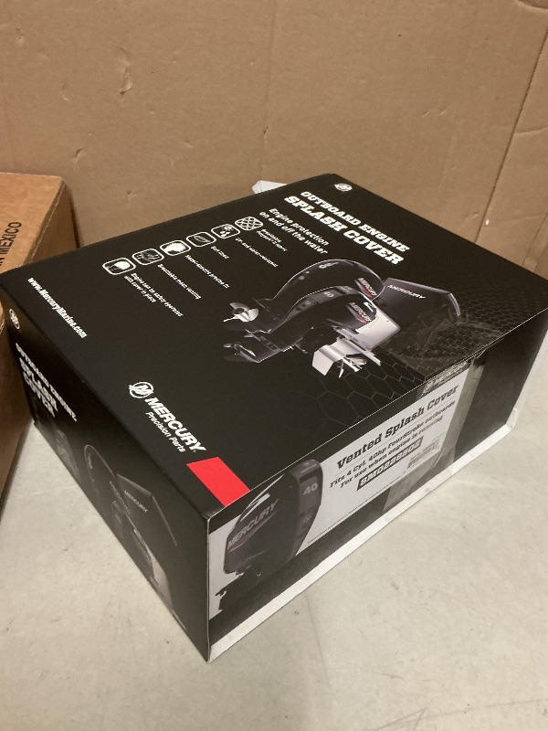 Photo 1 of MERCURY 8M0228502 40hp FourStroke Outboard Vented Splash Cover