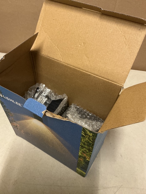 Photo 1 of 2PC LUHLEE Solar Wall Lights Outdoor,Square Modern Solar Wall Sconce IP65 Waterproof Down Lighting Outdoor Lights for House,Porch,Garden,Yard, Patio,Fence Decor