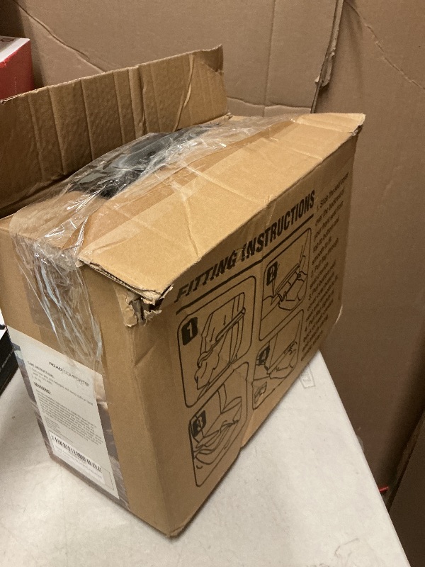 Photo 1 of Road Comforts Car Seat Cover, Leather Seat Cover Full Set, Automotive Interior Seat Covers, Universal Fit for Most Cars, SUVs, Trucks, and Vans, Airbag Compatible (Black)