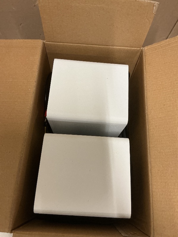 Photo 1 of Computer Speakers for Desktop PC, Active Bookshelf Speaker with 3‘’ Carbon Fiber Woofer and Silk Film Tweeter ,Supports Bluetooth 5.3, USB-C, AUX/RCA Input for Record Player TV - White Stereo Set