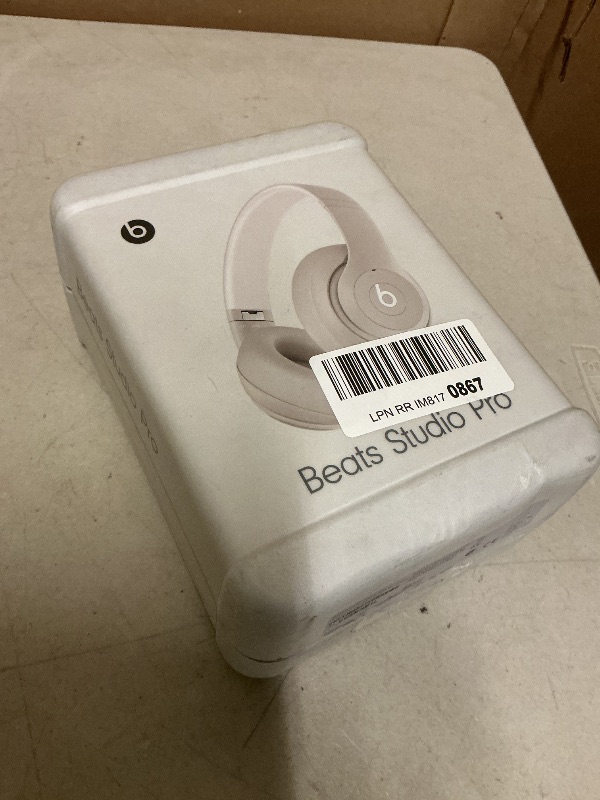 Photo 1 of Beats Studio Pro-Premium Wireless Over-Ear Headphones- Up to 40-Hour Battery Life, Active Noise Cancelling, USB-C Lossless Audio, Apple & Android Compatible- Sandstone