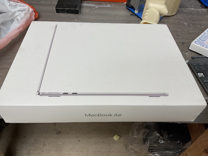 Photo 1 of Apple 2025 MacBook Air 13-inch Laptop with M4 chip: Built for Apple Intelligence, 13.6-inch Liquid Retina Display, 16GB Unified Memory, 256GB SSD Storage, 12MP Center Stage Camera, Touch ID; Silver