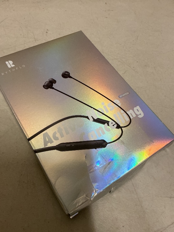 Photo 1 of Active Noise Cancelling Headphones, Wireless In Ear Neckband Bluetooth Headphones with 3 AI Mics ENC, 60Hrs Playtime, V5.3 Magnetic Earbuds, Multipoint Connection Earphones for Work/Travel/Home/Office