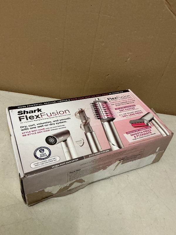 Photo 1 of Shark FlexFusion Hair Dryer with Fusion Hair Brush
