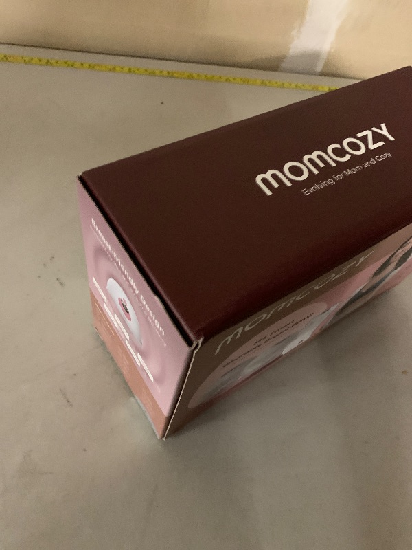 Photo 1 of Momcozy M5 Smart APP Controlled Wearable Breast Pump, Hands-Free Wireless Electric Pump, 3 Modes 9 Suction Levels, BPA-Free, Portable Lightweight, 24mm Flange, 2-Pack Cozy Red