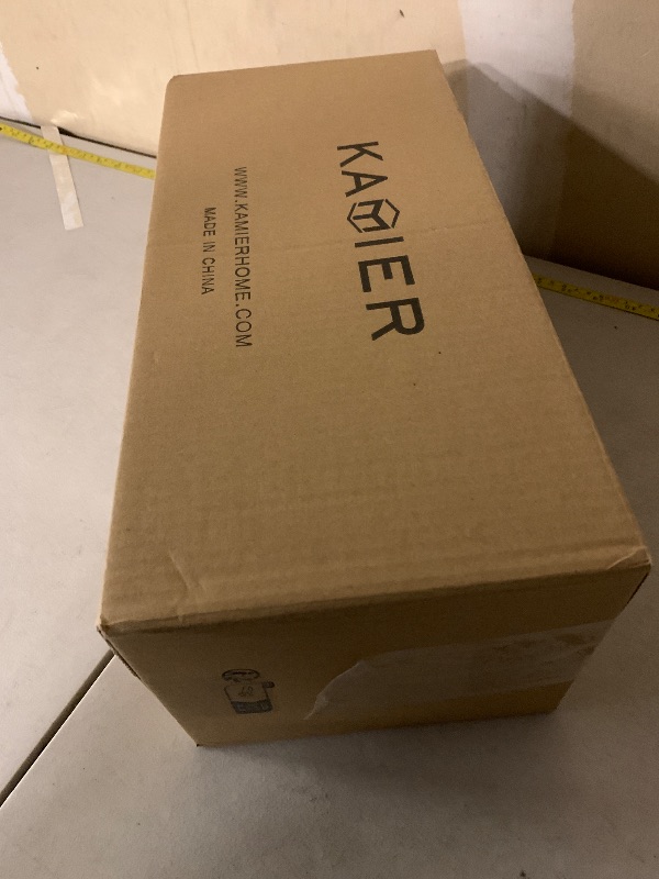 Photo 1 of KAMIER High End Wooden Watch Box with 6 Slots & Glass Lid - 2-Layer Jewelry Organizer for Men - Watch Display Case, Ideal Business Gift for Watch Enthusiasts ?with Gift Box? (6 Slots Black Walnut)