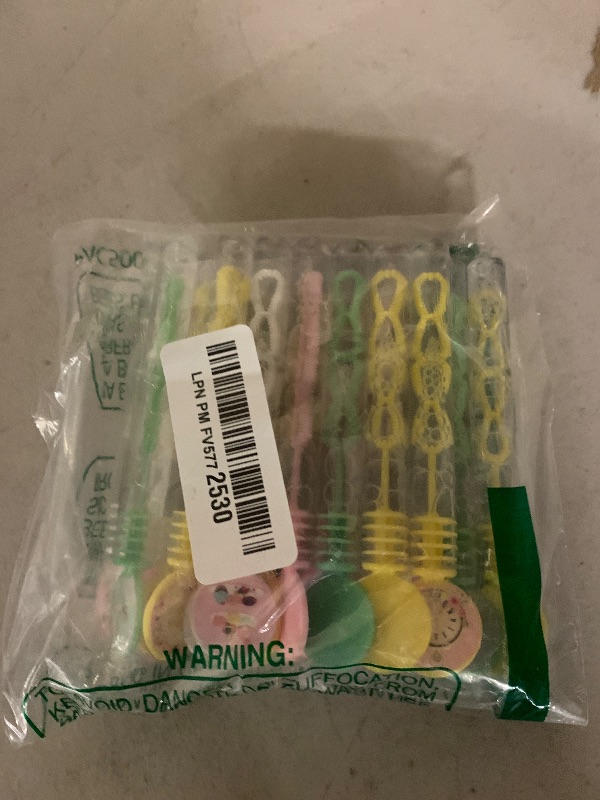 Photo 1 of 24 Pcs Teapots Party Bubble Wands,8 Designs Bubbles Stick Bulk for Daily Activity Use Teapots Celebration Birthday Shower Bubbles Party Supplies