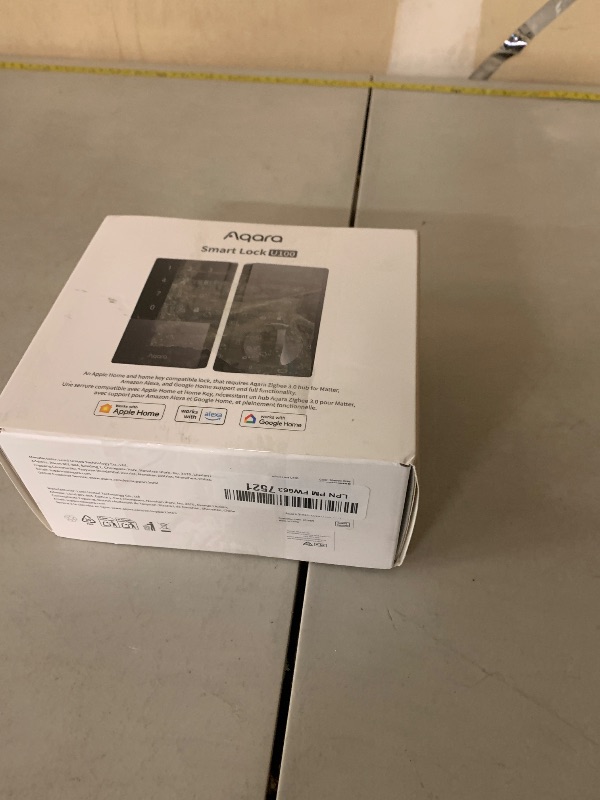 Photo 1 of Aqara Smart Lock U100, Fingerprint Keyless Entry Door Lock with Apple Home Key, Touchscreen Keypad, Bluetooth Electronic Deadbolt, IP65 Weatherproof, Supports Apple HomeKit, Alexa, Google, IFTTT, Gray