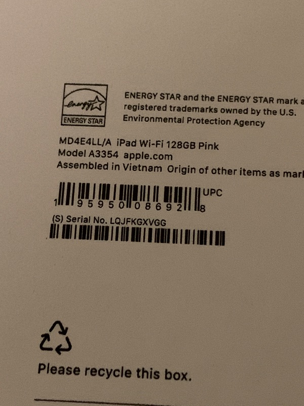 Photo 1 of Apple iPad 11-inch: A16 chip, 11-inch Model, Liquid Retina Display, 128GB, Wi-Fi 6, 12MP Front/12MP Back Camera, Touch ID, All-Day Battery Life — Pink