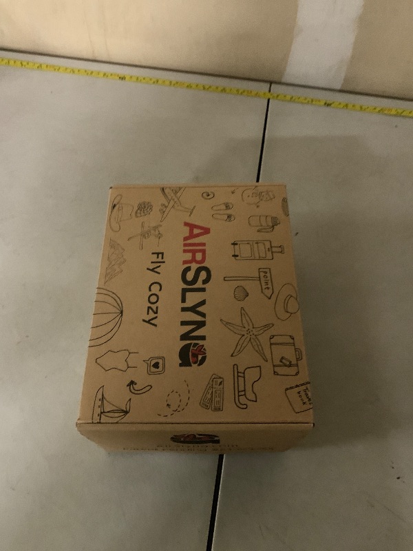 Photo 1 of 3-in-1 Airplane Sleep Support System - Integrated Plane Sleeping Accessories with Memory Foam Long Haul Flight Pillow, Adjustable Travel Eye Mask, and Blanket-Like Body Sling - Fits in Carry On