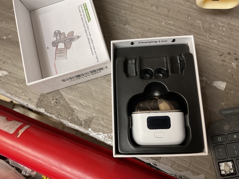 Photo 1 of Hearing Aids, Rechargeable OTC Hearing Aids for Seniors with AI Noise Cancellation, Superior Sound Quality Smart