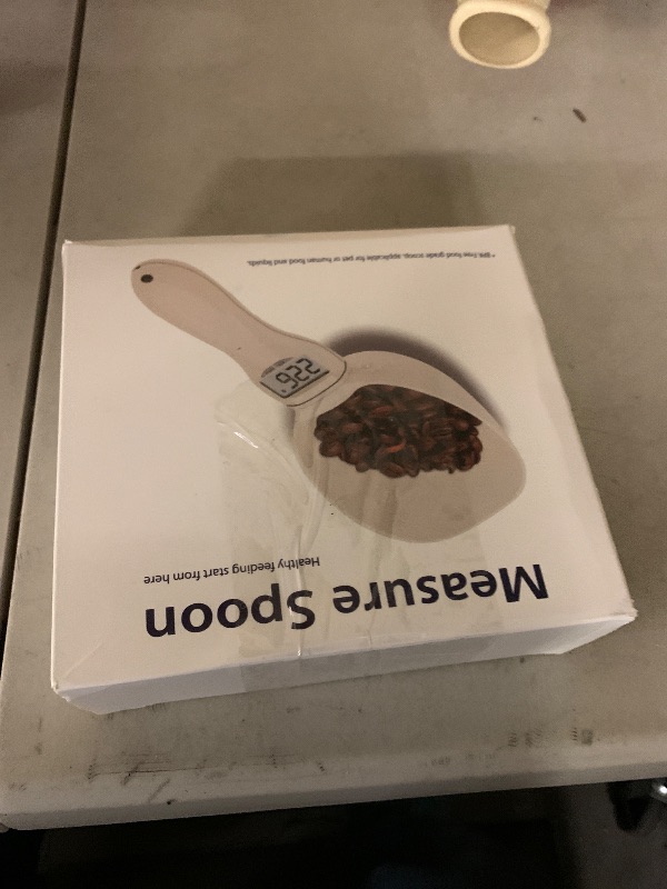 Photo 1 of 2026 New Digital Measuring Spoon, Food Measuring Scoop Scale 800g / 0.1g High Precision with LCD Screen, Upgrade Display Electronic Measuring Spoon for Daily Meals