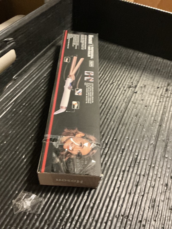 Photo 1 of 3/4 Inch Curling Iron Professional, Ceramic Tourmaline Curl Wand Barrel, Hair Curler Iron for Short Hair,Glove Include, Glove Include, Gold