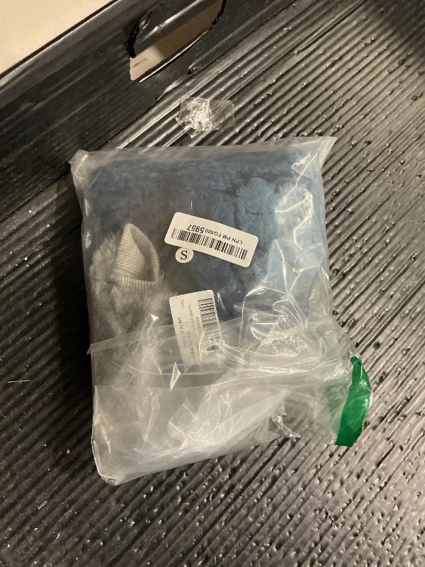 Photo 1 of 3 Pack Dog Sweater Clothes for Small Dogs Girls Boys with Reflective Strip Small Dog Sweaters Coat Soft Warm Pet Puppy Clothes Sweater (Grey+Blue+Navy, S(Back:8.26",Chest:12.20", Neck:9.05"))