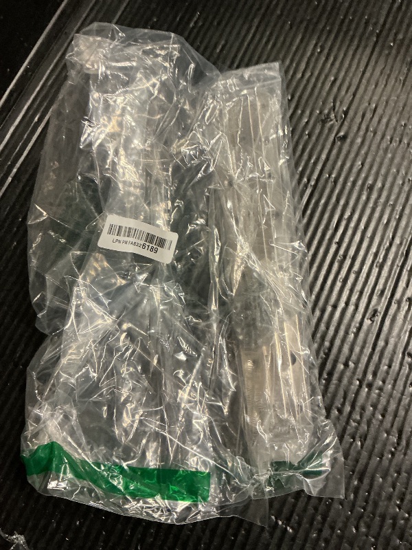 Photo 1 of 12" Flat Mending Plate 4Pcs Flat Straight Braces Stainless Steel Straight Brackets, Repair Fixing Bracket Connector, Mending Joining Plates with Screws, Silver