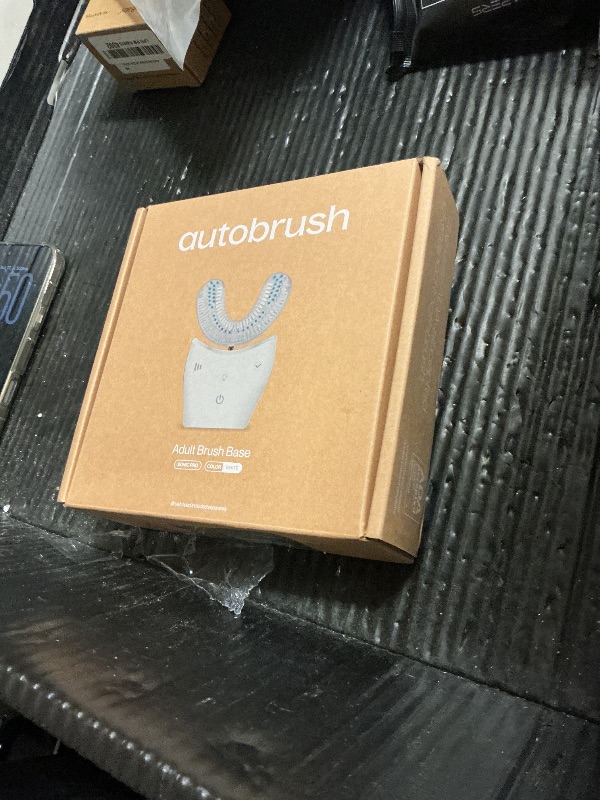 Photo 1 of Autobrush Sonic Pro Electric Toothbrush – Only ADA Accepted U-Shaped Brush, Clinically Proven Up to 5.1X Better Cleaning, 30-Second Full Mouth 360 Clean, Rechargeable, Waterproof, White, Women's Small