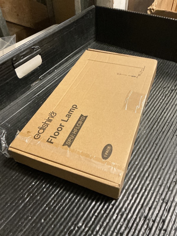 Photo 1 of **INCOMPLETE** EDISHINE LED Corner Floor Lamp, 57.5" Minimalist Dimmable Sleek Light, Adjustable Height, Tall Floor Lamps for Living Room, Bedroom, Office, 3000K Warm White Light, White