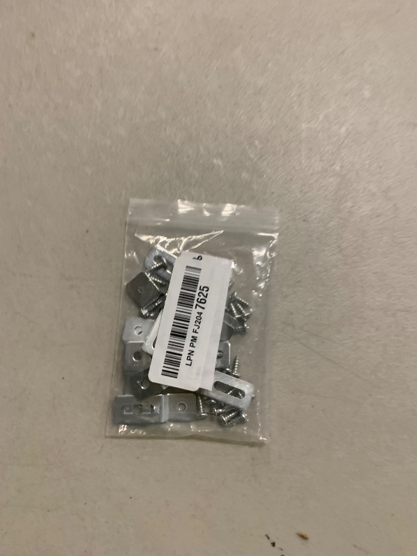 Photo 1 of (12 Pack) 1/8" Offset Clips With Adjustable Leg With Screws