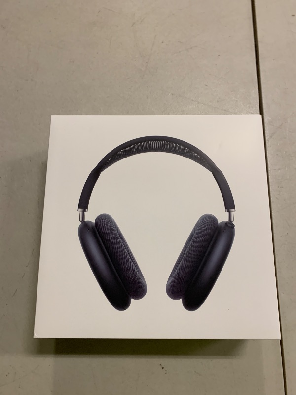 Photo 1 of Apple AirPods Max Wireless Over-Ear Headphones, Pro-Level Active Noise Cancellation, Transparency Mode, Personalized Spatial Audio, USB-C Charging, Bluetooth Headphones for iPhone - Midnight