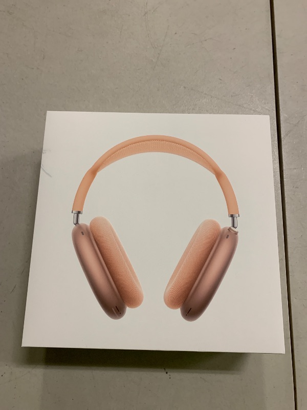 Photo 1 of Apple AirPods Max Wireless Over-Ear Headphones, Pro-Level Active Noise Cancellation, Transparency Mode, Personalized Spatial Audio, USB-C Charging, Bluetooth Headphones for iPhone - Orange