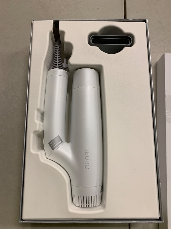 Photo 1 of Neuro by Paul Mitchell Dry+ Global Edition Auto Dual Voltage Hair Dryer with Storage Bag for Worldwide Travel, Pearlescent White