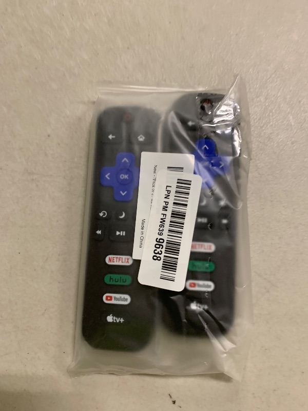 Photo 1 of ?Pack of 2? for Roku-TV-Remote-Replacement,Universal Control for TCL,ONN, Hisense Roku TVs