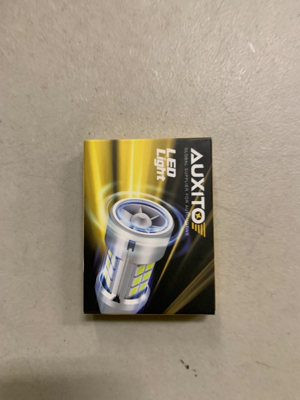 Photo 1 of AUXITO Latest 921 912 LED Bulb Reverse Light, 600% Brighter CANBUS Error Free 912 921 led backup light bulbs, Super Bright T15 906 922 W16W LED Bulb for Back Up Tail Light, Pack of 2