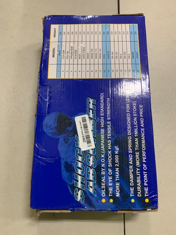 Photo 1 of **USED** GZYF 12.6 inch Universal Motorcycle Rear Air Shock Absorbers 320mm for HONDA for Suzuki for Yamaha for Kawasaki ATV Sport Bike Go Kart Chinese Quad Dirt Bike Dual Sport Black