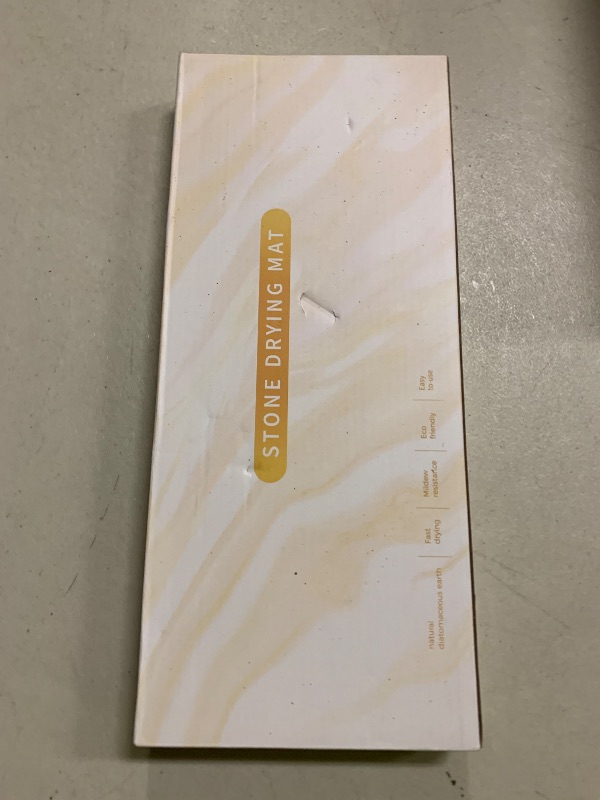 Photo 1 of 24'' Longer Faucet Mat for Kitchen Sink [Diatomite Stone Super Fast Drying] Stone Faucet Mat for Kitchen Sink Splash Guard Sinks Stones Quick Dry Around Faucets Stones Drying Mats Bathroom