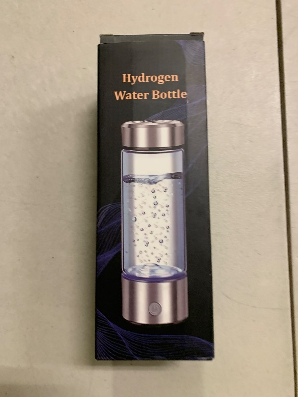 Photo 1 of 2026 Upgrade Hydrogen Water Bottle, Portable Hydrogen Water Ionizer Machine -SPE PEM Tech, Rechargeable Hydrogen Rich Water Glass Bottle for Travel, Gifts for Women, Christmas Gifts, Gifts Idea