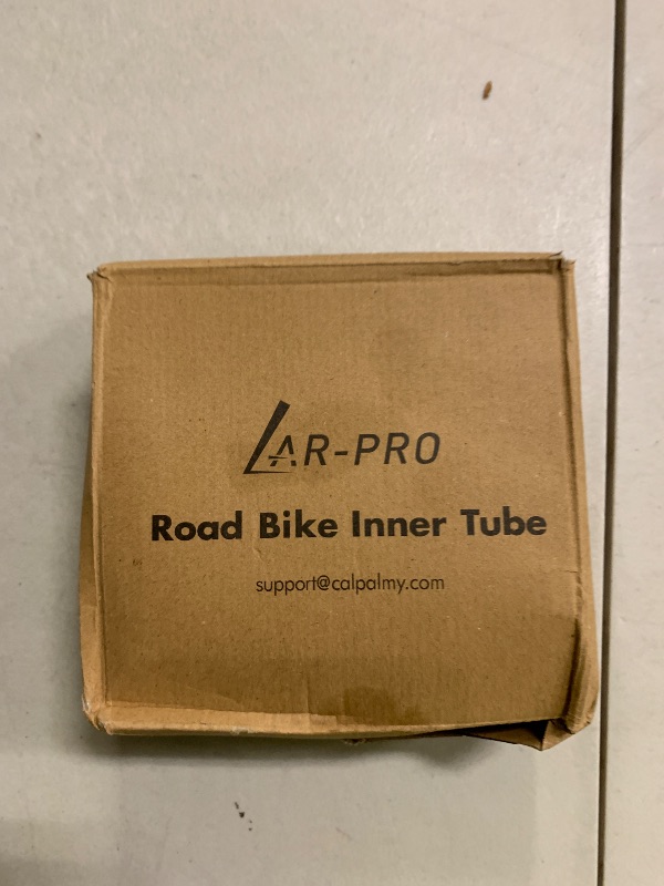Photo 1 of 28 700x20-25C Road Bike Replacement Inner Tubes Presta Valve 48mm for Road Bikes with Tire Size of 700c x 20, 23, and 25 (6 Inner Tubes with 2 Tire Levers)