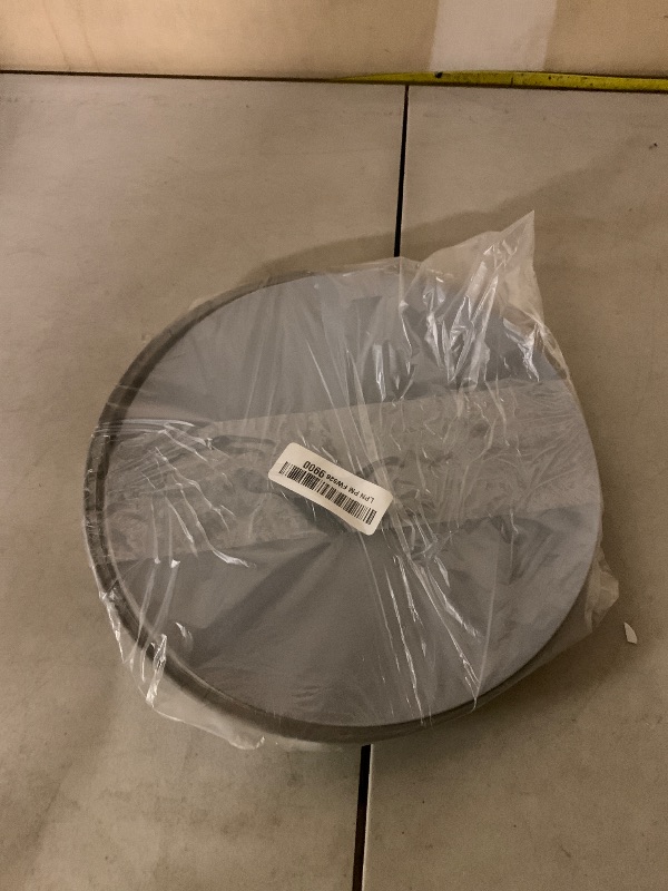 Photo 1 of 2 in 1, Aidacom Microwave Place Mat & Food Cover- Mat as Bowl Holder, for Splatter Guard, Multi-use: Silicone Trivet, Pot Holders, Drying, Baking, Utensils Rest for Kitchen Counter, Grey