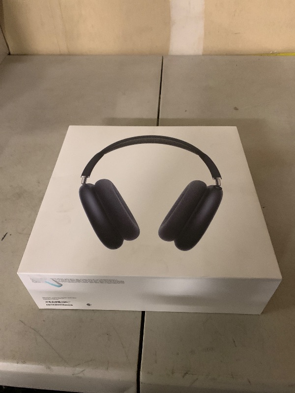 Photo 1 of Apple AirPods Max Wireless Over-Ear Headphones, Pro-Level Active Noise Cancellation, Transparency Mode, Personalized Spatial Audio, USB-C Charging, Bluetooth Headphones for iPhone - Midnight