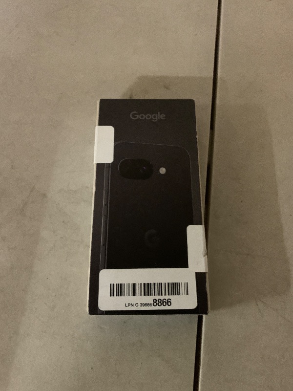 Photo 1 of Google Pixel 9a with Gemini - Unlocked Android Smartphone with Incredible Camera and AI Photo Editing, All-Day Battery, and Powerful Security - Obsidian - 128 GB