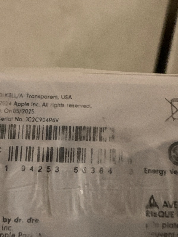 Photo 1 of Beats Studio Buds + | True Wireless Noise Cancelling Earbuds, Enhanced Apple & Android Compatibility, Built-in Microphone, Sweat Resistant Bluetooth Headphones, Spatial Audio - Transparent