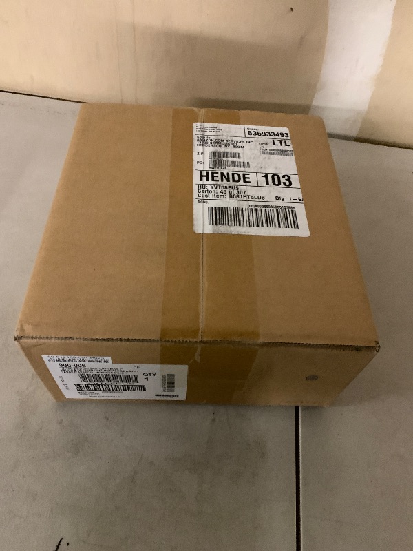 Photo 1 of Moen Flo Smart Water Monitor and Automatic Shutoff Sensor, Wi-Fi Connected Water Leak Detector for 1-Inch Diameter Pipe, 900-006