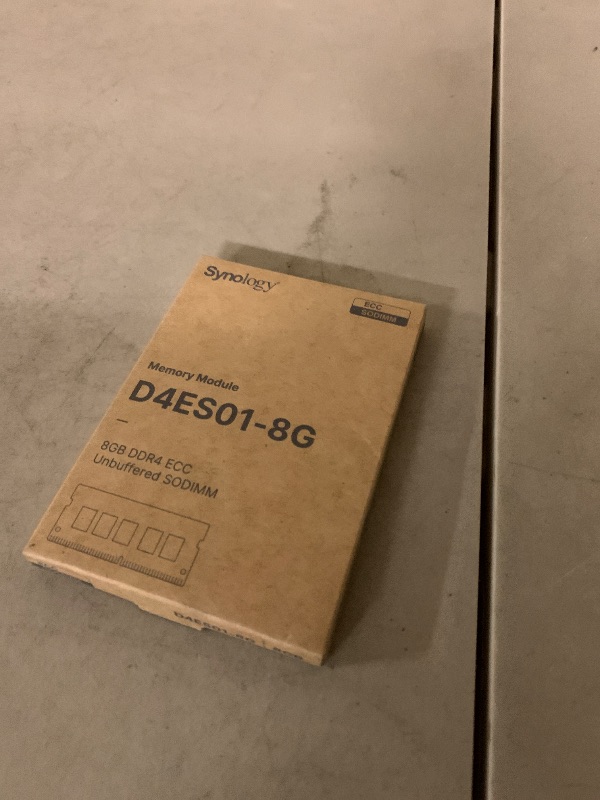 Photo 1 of Synology RAM DDR4 ECC SO-DIMM 8GB (D4ES01-8G)